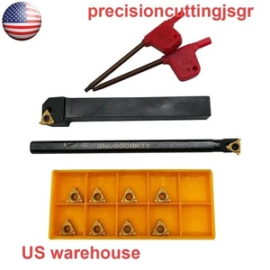 SNL0008K11 SER1212H11 Threading Turning Tool Holder +11ER A60 CNC Carbide Insert - Picture 1 of 4