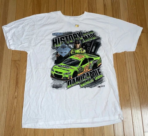 Danica Patrick T-Shirt Mens XL Daytona Nascar Pole Award 2013 Chase Authentics Cover