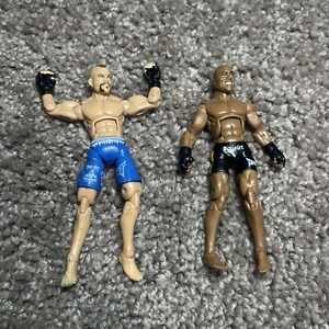 Jakks Pacific UFC Chuck Liddell & Anderson Silva 3.75 Action Figure Lot Of 2 - Picture 1 of 6