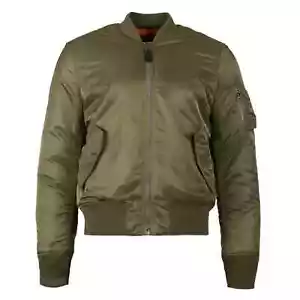 Bomber uomo Alpha Industries MA-1 slim fit nuovo con etichetta taglie XS - 3XL disponibili - Foto 1 di 5