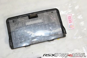 94 95 ACURA INTEGRA INTERIOR FUSE PANEL COVER & DIAGRAM 38205-ST7 77222-SR2-000Z - Picture 1 of 2