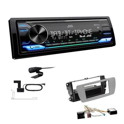 JVC Digital Autoradio DAB+ Bluetooth für Seat Ibiza IV Ibiza IV ST nitschwarz - Bild 1 von 4