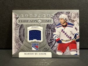 2022-23 Upper Deck Artifacts Threads of Time Patch Martin St. Louis #TT-MS