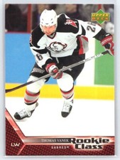 2005 Upper Deck Rookie Class Thomas Vanek #5     Buffalo Sabres