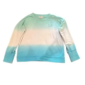 Vineyard Vines mehrfarbig blau Batik Rundhalsausschnitt Sweatshirt Damen Medium - Bild 1 von 5