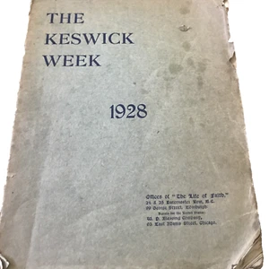 The Keswick Convention 1928: Notes of the Addresses Revised by the Speakers (F.. - Picture 1 of 5