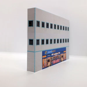 Tarjeta de bajo relieve calibre oo construcción libra tienda escala 1/76 4 mm modelo C84 - Imagen 1 de 6