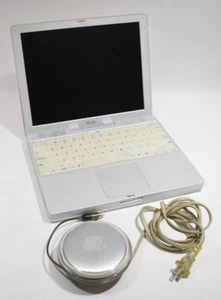 Apple iBook 12.1" Laptop - M6497 G3/500MHz 80GB HDD 256mb RAM 500mhz *Parts* - Picture 1 of 9