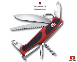 Victorinox Swiss Army Knife 130mm RangerGrip 79 Red/Black Pocket Tools 0.9563.MC - Picture 1 of 6