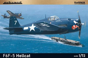 Eduard 1/72 F6F-5 Hellcat Aircraft (Profi-Pack Plastic Kit) - Picture 1 of 1