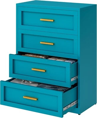 Cômoda de metal Cofar móveis modernos para quarto 4 desenhos penteadeira para meninas - Imagem 1 de 3