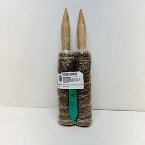 12 Inches Moss Pole, 2 Pack Coir Totem Climbing Plant Support Twine & 20 labels - Picture 1 of 4