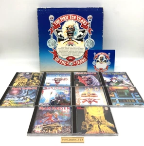 Iron Maiden The First Ten Years 10CD Box Set TOCP-6181~90 Japan EMI 1990 - Picture 1 of 24