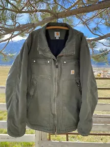 Chaqueta Carhartt Para Hombre Tradicional Jefferson Quick Duck 3M Thinsulate - 2XL Alta - Imagen 1 de 21