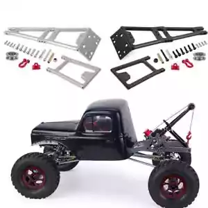 Camión de rescate cabrestante/servo camión grúa brazo grúa grúa grúa para coche de radiocontrol 1/10 SCX10 TRX4 - Imagen 1 de 13