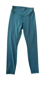 Leggings Lululemon verde azulado cintura alta longitud completa para mujer talla 6 - Imagen 1 de 8