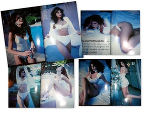 Vintage Vogue British UK 1991 Stephanie Seymour Dessous CLIPPINGS Sante D'Orazio - Bild 1 von 1