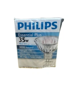 Philips 925711917102 Essential Plus Halogen 12v 35w 465lm Dichroic Lamp GU5.3 - Picture 1 of 4