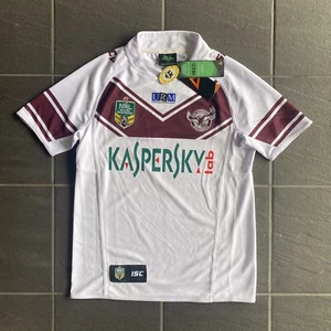 Manly Sea Eagles NRL ISC Men’s Away Jersey Size Small Rugby League Top BNWT - Picture 1 of 12