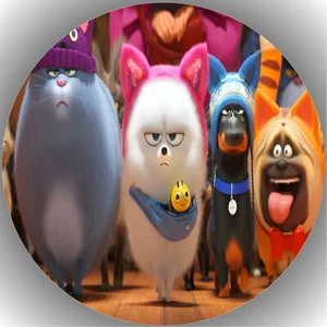 Colocador de tartas cumpleaños fiesta imagen de tartas fondant - Oblate Pets P10 - Imagen 1 de 1