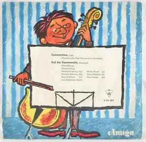 MANFRED KRUG Summertime / Auf Der Sonnenseite 7" Single AMIGA 450289 DDR 1962 - Picture 1 of 7