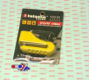 DIRT RACING SCHEIBENSCHLOSS 10mm PIN GELB - Bild 1 von 6
