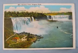 General View Of Niagara Falls From Steel Arch Bridge Used Postcard From 1926 (O) - Picture 1 of 2