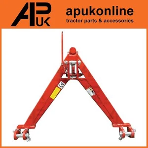 Cat 2 Tractor A Frame Quick Release Hitch System 1400Kg 1.4T Ton Rear Linkage - Picture 1 of 7