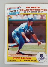 1986 Topps Drake's Big Hitters Singles-You Pick From List-good, not perfect