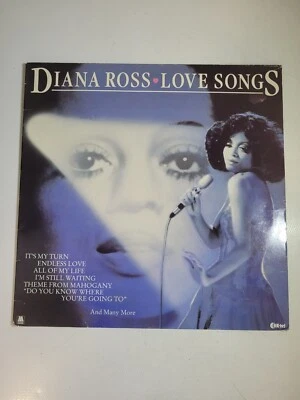DIANA ROSS - Love Songs - Vinyl LP Record Album - 1982 - Motown - NE1200 - Image 1 of 4