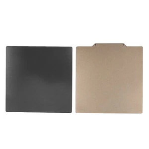 Bed 350x 350mm PEI Texture Dual Magnetic Spring Steel Build Plate TPG - Zdjęcie 1 z 24