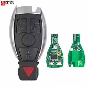 New Smart Remote Key 3+1 Button 315MHz NEC Chip for Mercedes-Benz BGA 2000+ - Picture 1 of 5