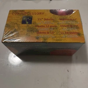 Compucessory - 3.5" Floppy Diskettes - IBM Formatted 1.44MB - Sealed 50 Pack - Picture 1 of 6