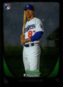 2011 Bowman Chrome #218 Ivan DeJesus Jr. Dodgers NM-MT (RC - Rookie Card)