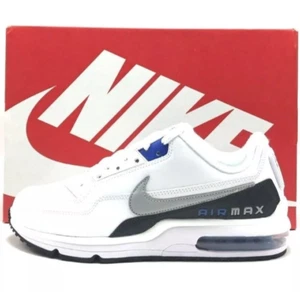 *NEW* MEN'S # 9 NIKE AIR MAX LTD 3 WHITE/GREY Game Royal (CW2649 100) W/Box - Picture 1 of 10