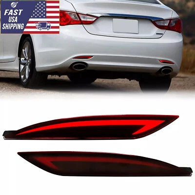 For 2011-2014 Hyundai Sonata 8th Reflector Lights Brake Fog Lamps Turn Signal - Image 1 of 4
