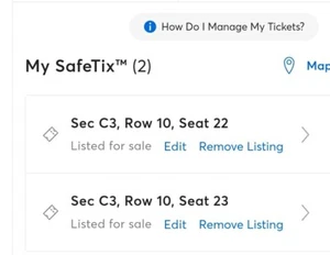 GROUND LEVEL ! 2 Tickets Burna Boy 7/8/23 Citi Field Flushing, NY - Picture 1 of 1
