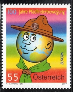 2007 Austria Europa CEPT Scouts MNH - Picture 1 of 1