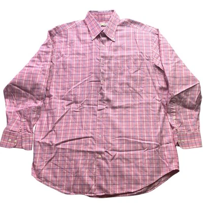 Peter Millar Shirt Mens Extra Large Plaid Flannel Preppy Academia Career - Image 1 of 4