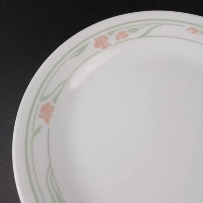 Corelle Peach Garland Set Of 5 Salad Plates 7 1/4" USA - Image 1 of 4