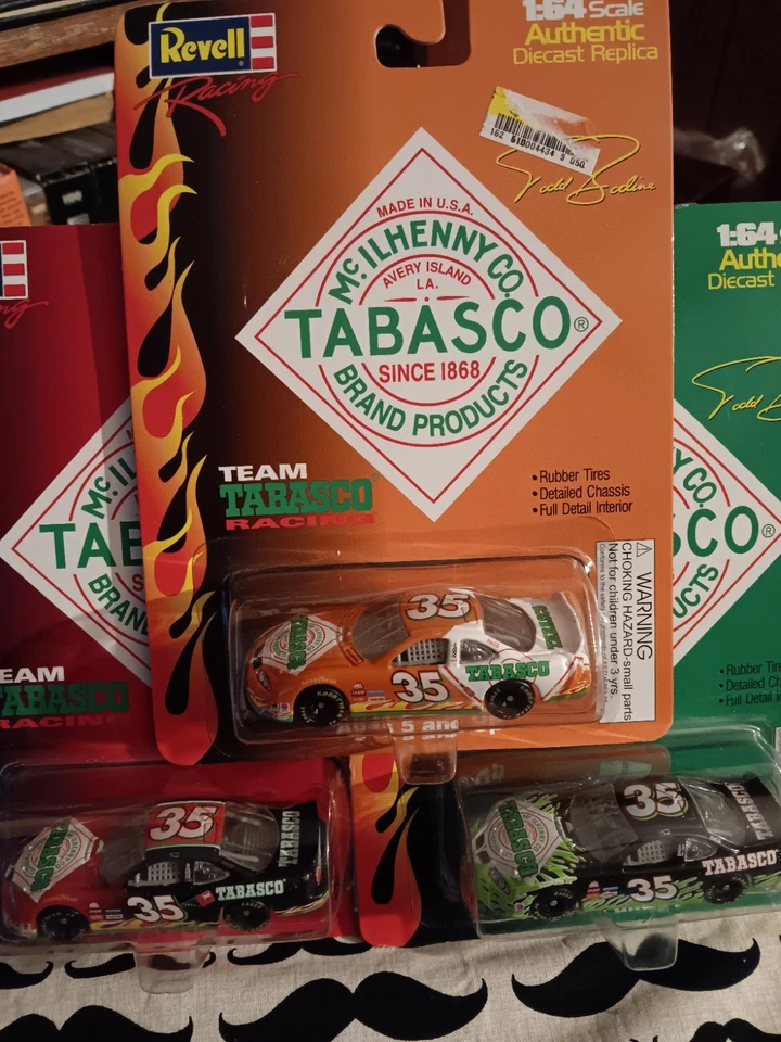 3 Different Tobasco Racing Paint Schemes - Image 1 of 1