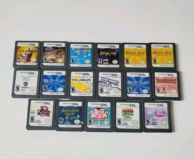 Lot of 17 Nintendo DS Games - TESTED! - Image 1 of 4