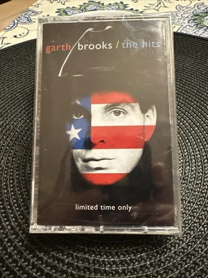 Garth Brooks "The Hits" Limited Time Only, 1994 Vintage Cassette Tape - Image 1 of 3