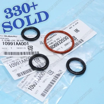 Genuine OEM Subaru Impreza WRX Legacy Baja All H4 EJ Motors Block Half O-Rings — 第 1/4 张图片