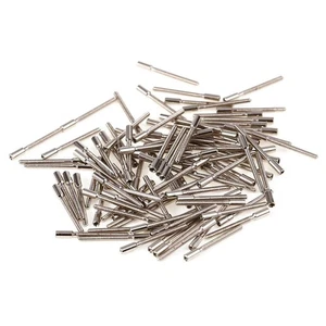 100pcs 0.9mm Stainless Steel Watch Winding Stem Rod Bar Extensions Assortment - Picture 1 of 11