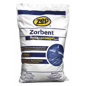 ZEP Loose Sorbent Fluids Absorbed Silicon Dioxide, 6 gal Universal Fluid, 4 lbs - Picture 1 of 3