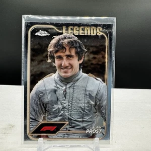 2024 Topps Chrome Formula 1 Alain Prost Legends Card #190 - Picture 1 of 2