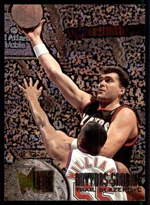 1995-96 Metal Arvydas Sabonis RC #184 - Image 1 of 2