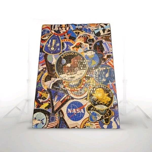 Jigsaw Puzzle Aquarius Select Mission Patches NASA Space Apollo 1000 Pieces - Picture 1 of 18