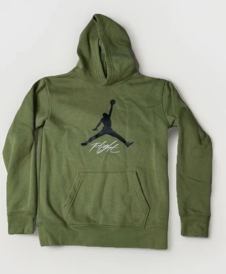 Nike Air Jordan Jumpman Sudadera con Capucha Juvenil Grande 12-13 Años Verde Oliva Foto 1 de 4